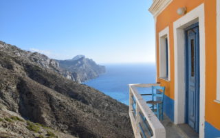 Karpathos vista da Olympos