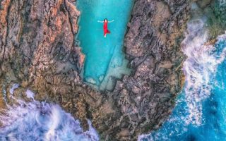 le piscine Bizantine (Vroukounda - Karpathos)