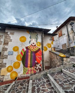 aielli cosa vedere murales e dintorni