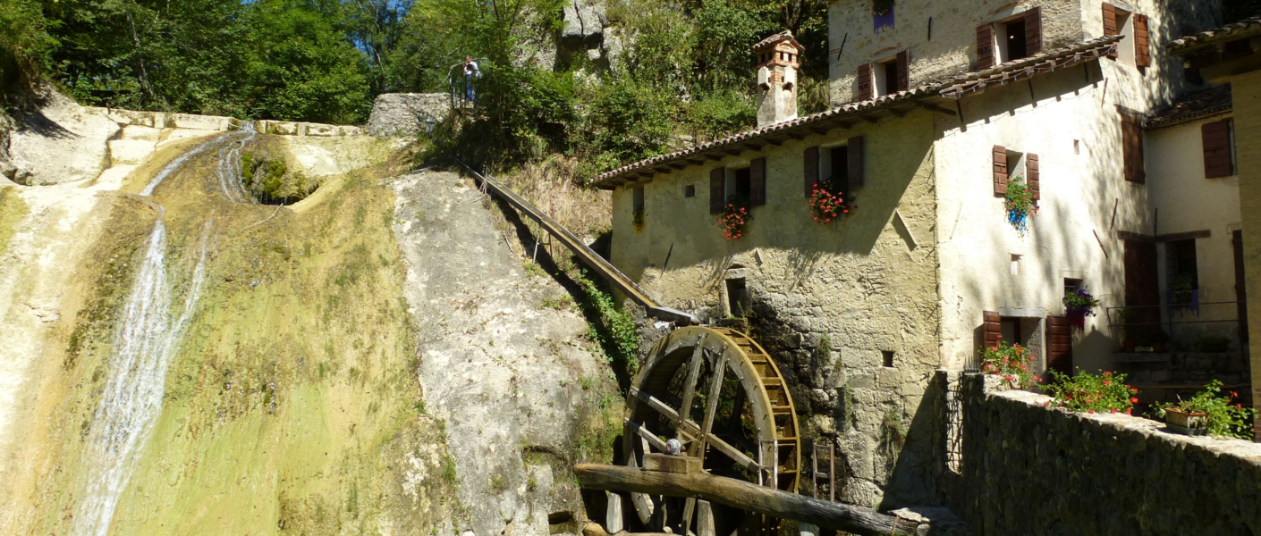 cison di valmarino e le vie dell'acqua e il molinetto della croda