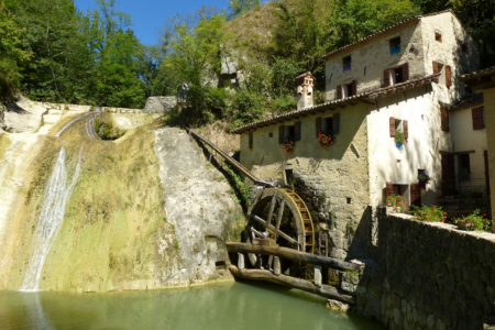 cison di valmarino e le vie dell'acqua e il molinetto della croda